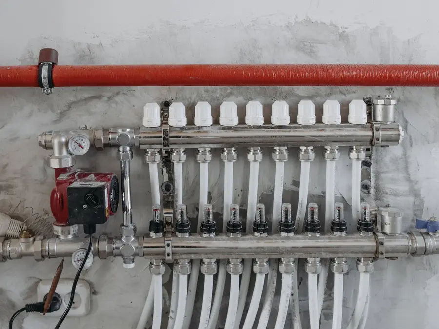 Underfloor Heating work in a home